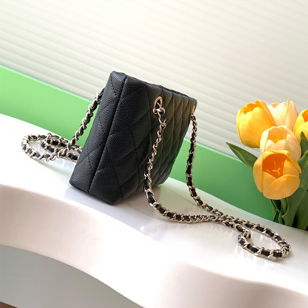Chanel 25c mini tote(high-end grade) angle 2