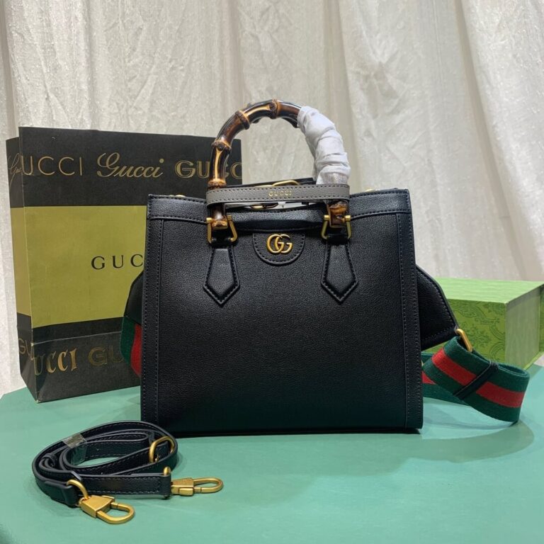 GUCCI DIANA BAMBOO SMALL TOTE BAG(high-end grade)
