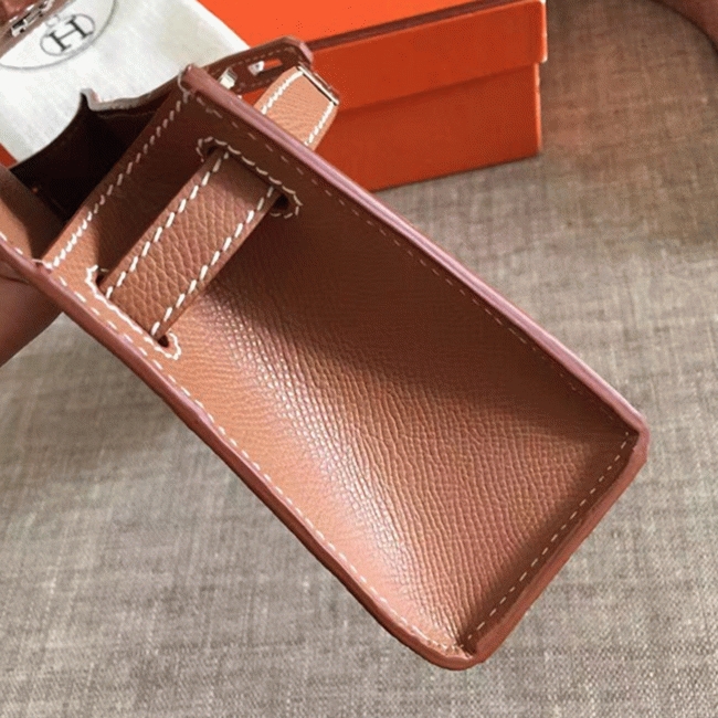 Hermes Gold Epsom High Quality Replica Kelly Pochette Elegant Clutch angle 5