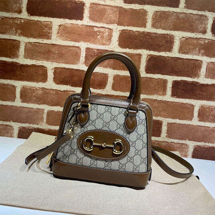 Gucci Horsebit 1955 Mini Top Handle Bag angle 2