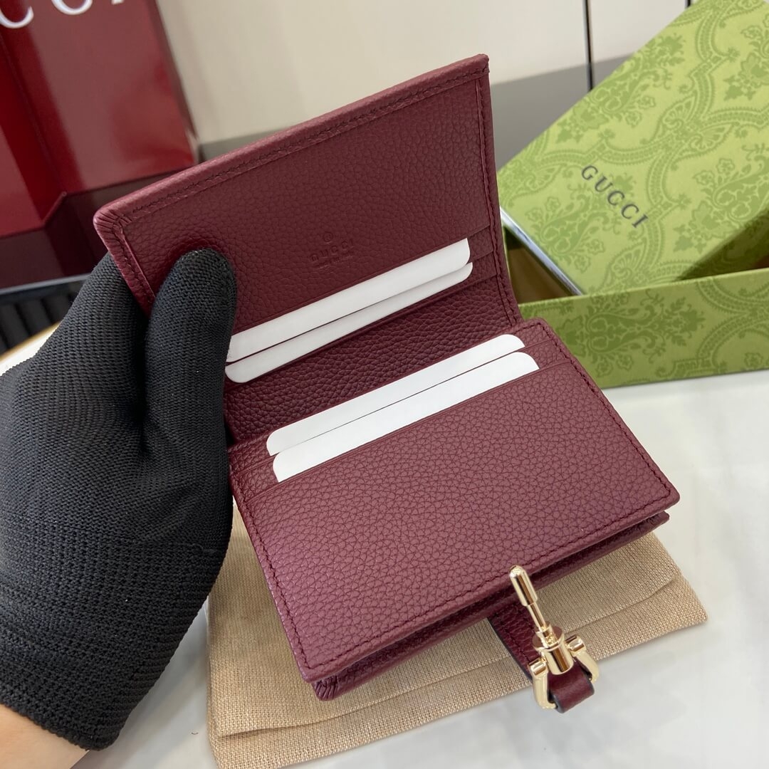 Gucci Jackie 1961 Card Holder angle 5