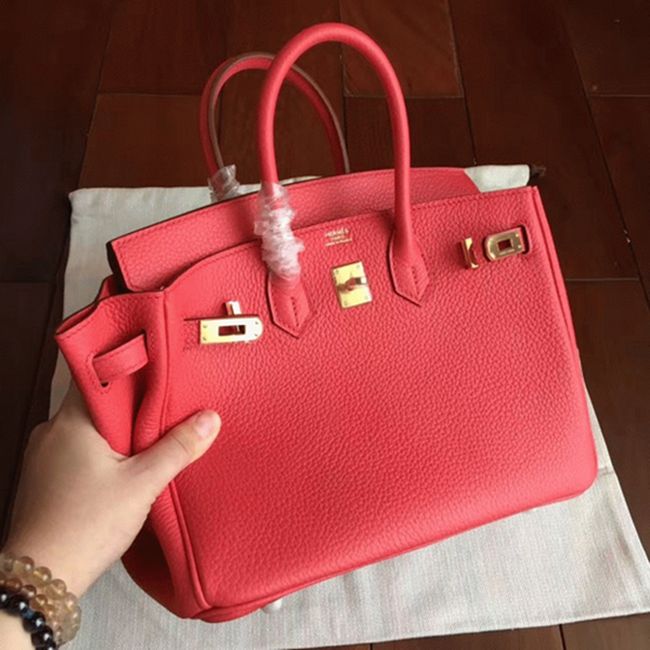 Bougainvillier Hermes Birkin 25cm Top-Quality Fake angle 2