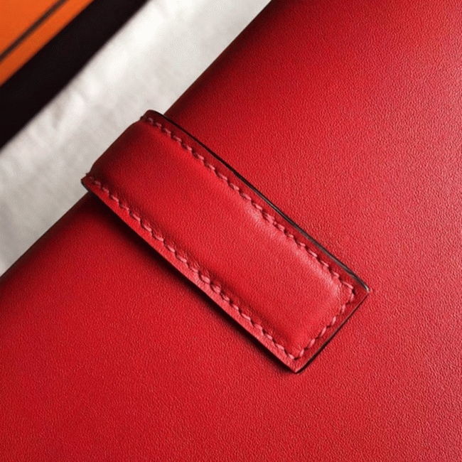 Top quality red replica Hermes Jige Elan 29 clutch bag angle 3