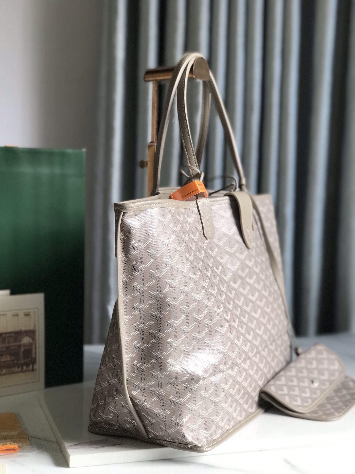 Goyard Reversible Anjou Tote MM angle 2