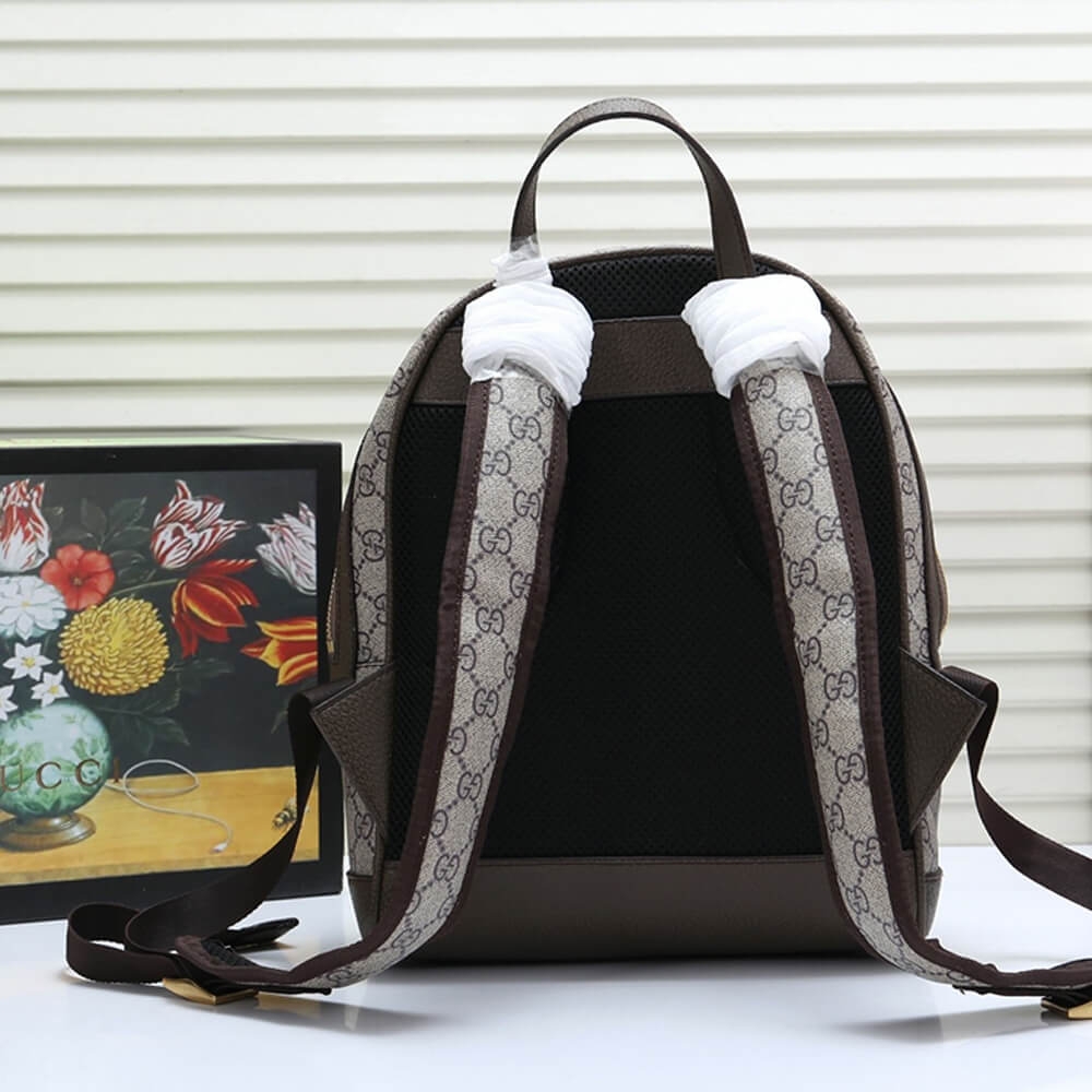 Ophidia Series Small GG Backpack angle 2