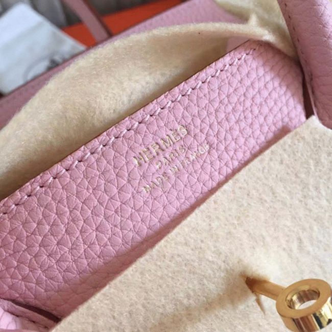 Elegant Pink Hermes Birkin 30cm Luxury Replica angle 5