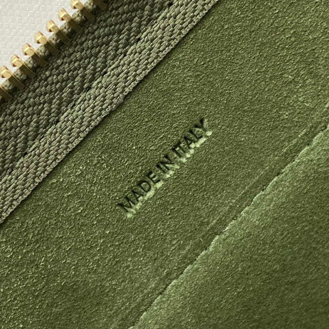 Celine Belt Nano Bag Knockoff in Light Khaki angle 2