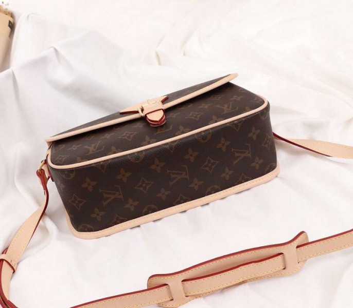 Louis Vuitton Monogram Canvas Sologne PM Bag angle 4