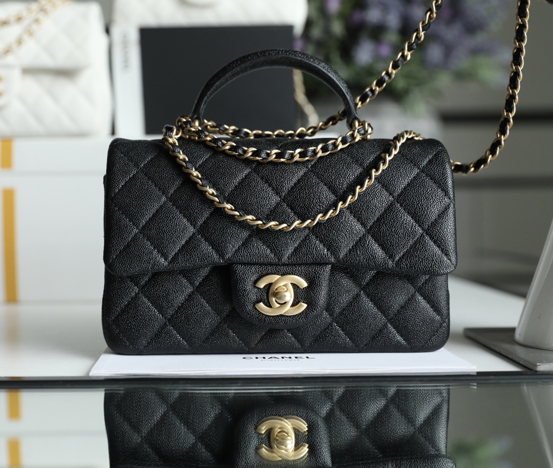 Chanel Mini Handbag angle 2