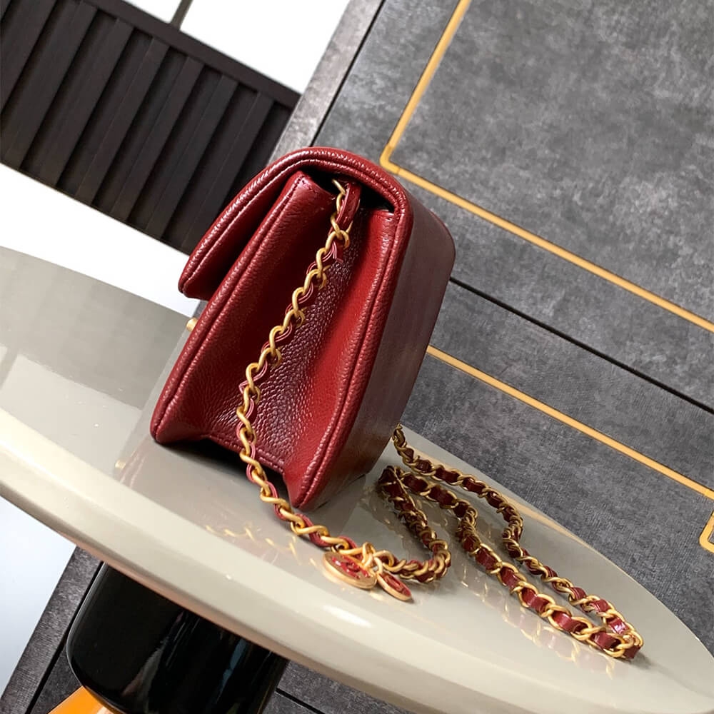 Chanel MINI FLAP BAG(high-end grade) angle 3