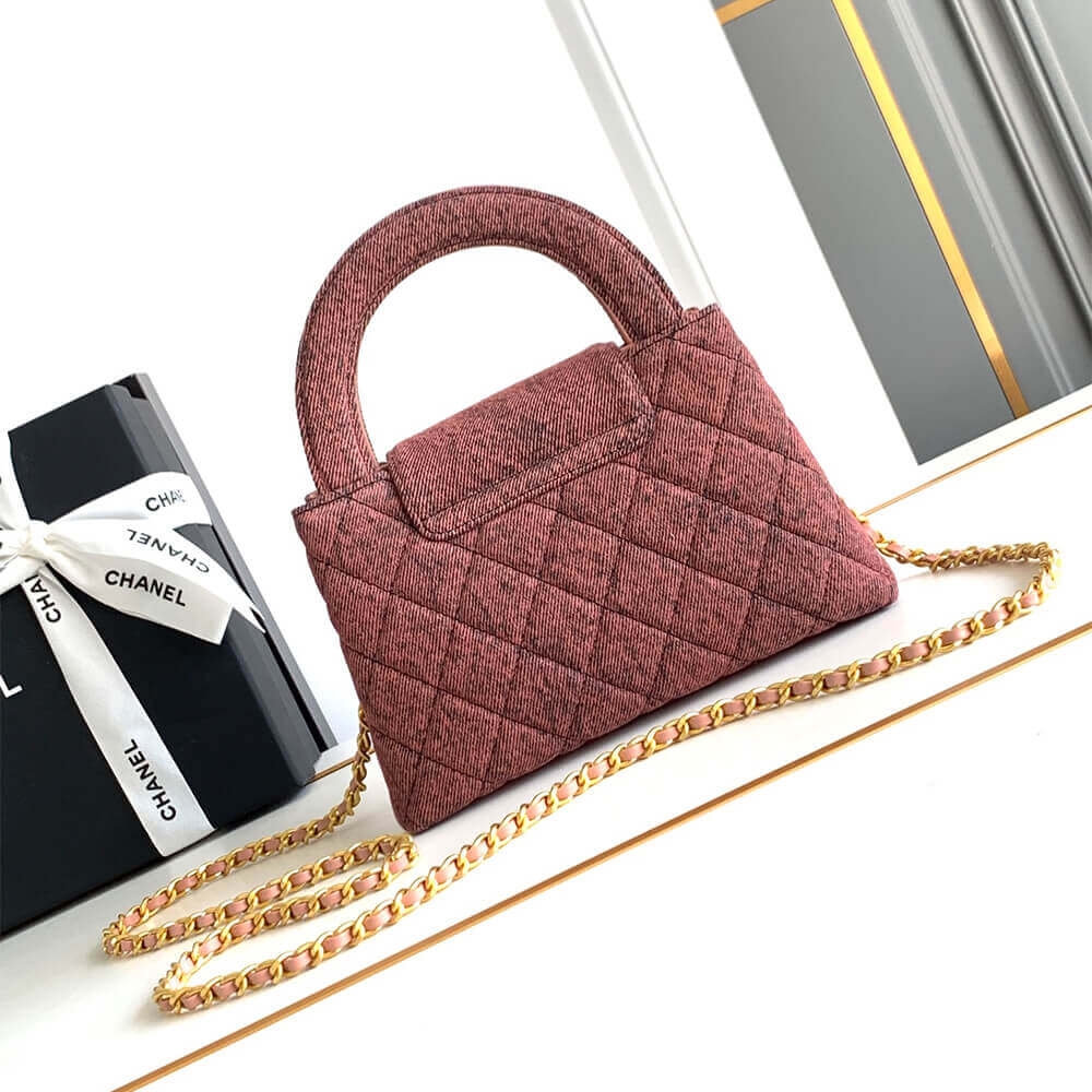 Chanel Mini Shopping Bag(high-end grade) angle 3