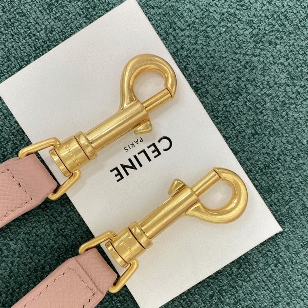 Celine Micro Belt Bag Imitation in Vintage Pink angle 5