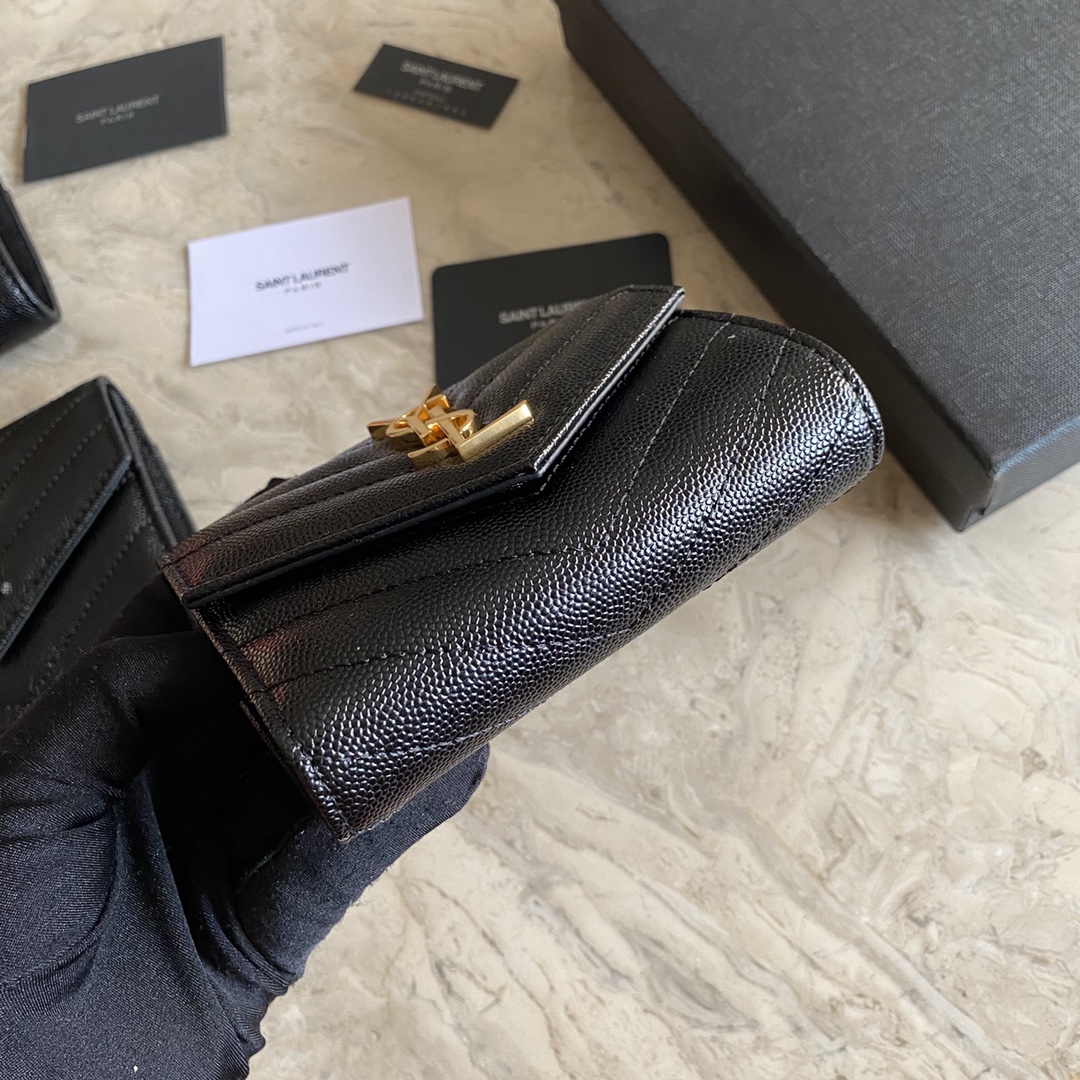YSL Card Case angle 3