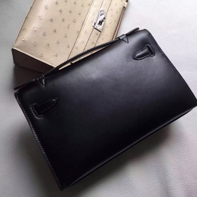 Replica Hermes Kelly Pochette Handbag Small Elegant Tote angle 5