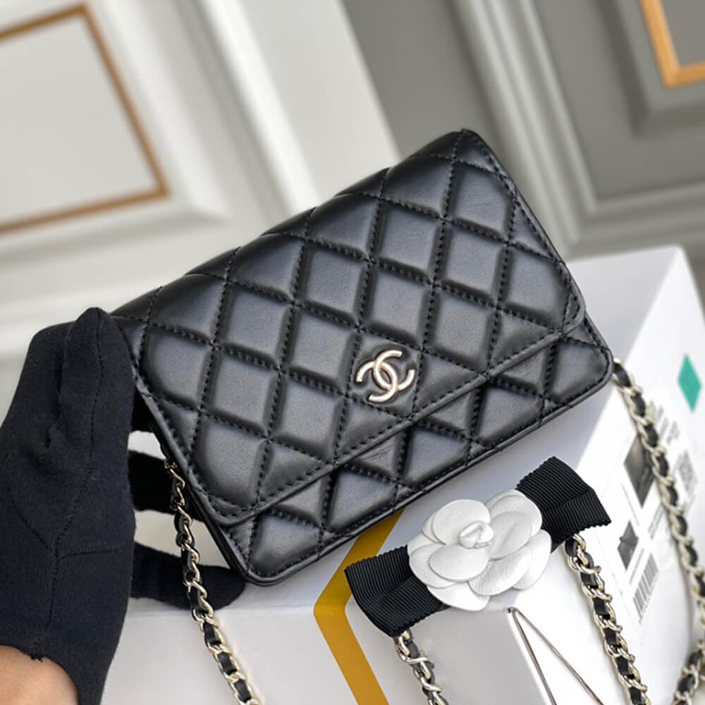 Chanel MINI WALLET ON CHAIN angle 2