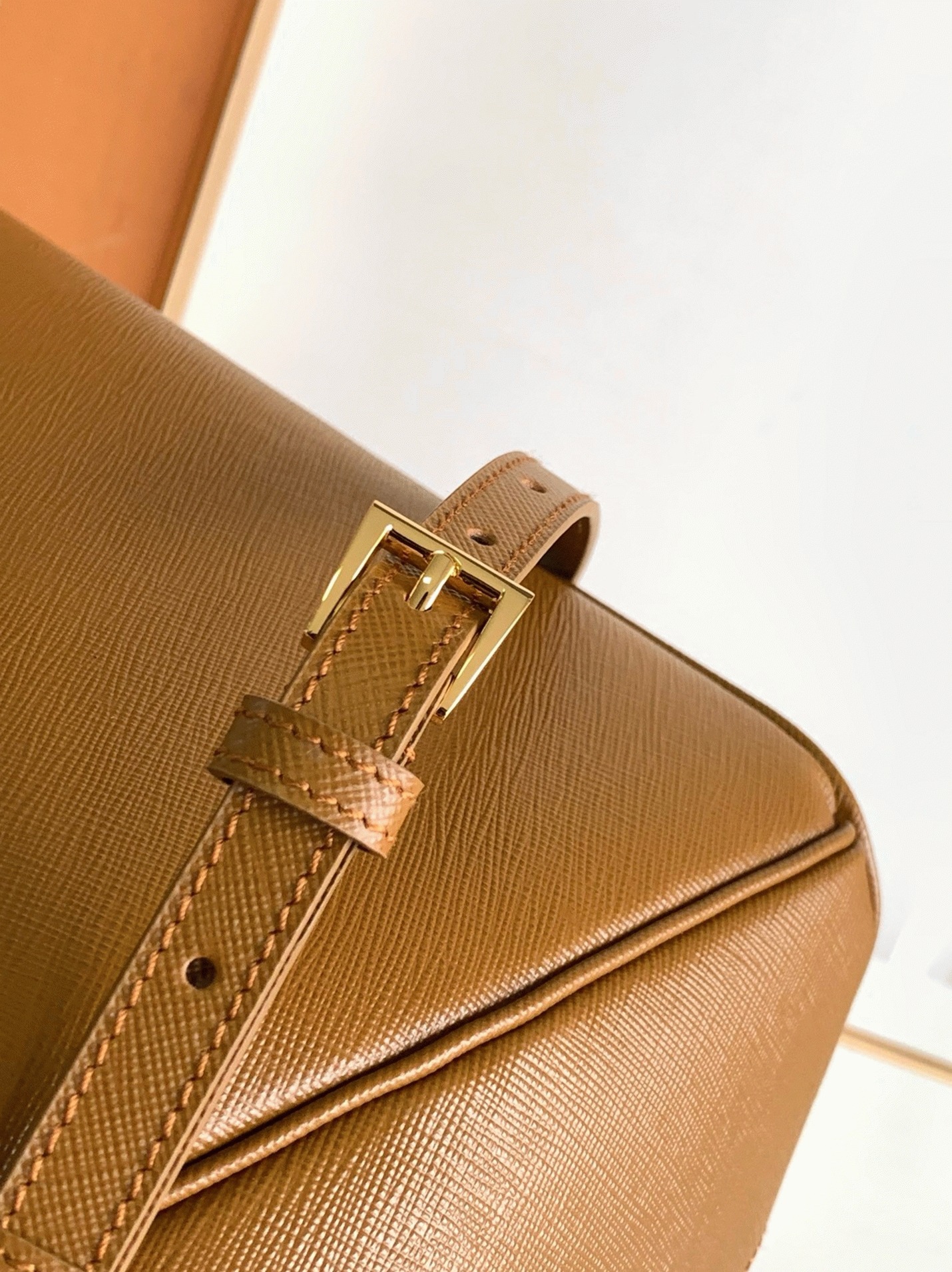 Brown Prada Galleria Large Bag Knockoff angle 5