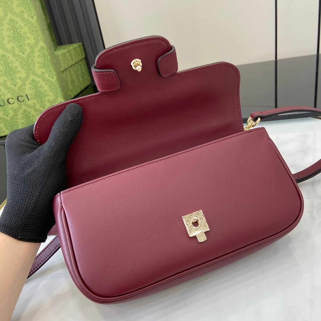 Gucci Horsebit 1955 Soft small top handle bag angle 5