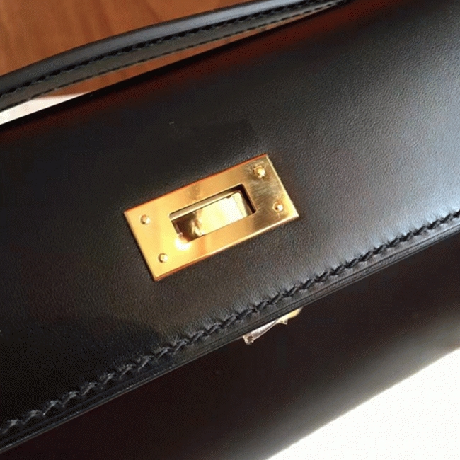 Black Box Replica Hermes Kelly Cut Clutch Classic Design angle 3
