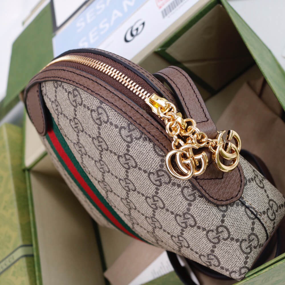 Ophidia GG shoulder bag angle 5