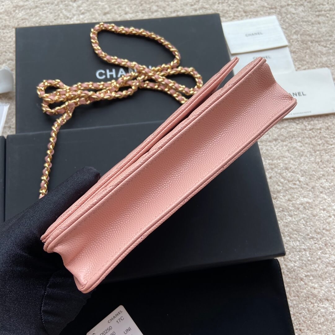 Chanel classic chain wallet(high-end grade) angle 4