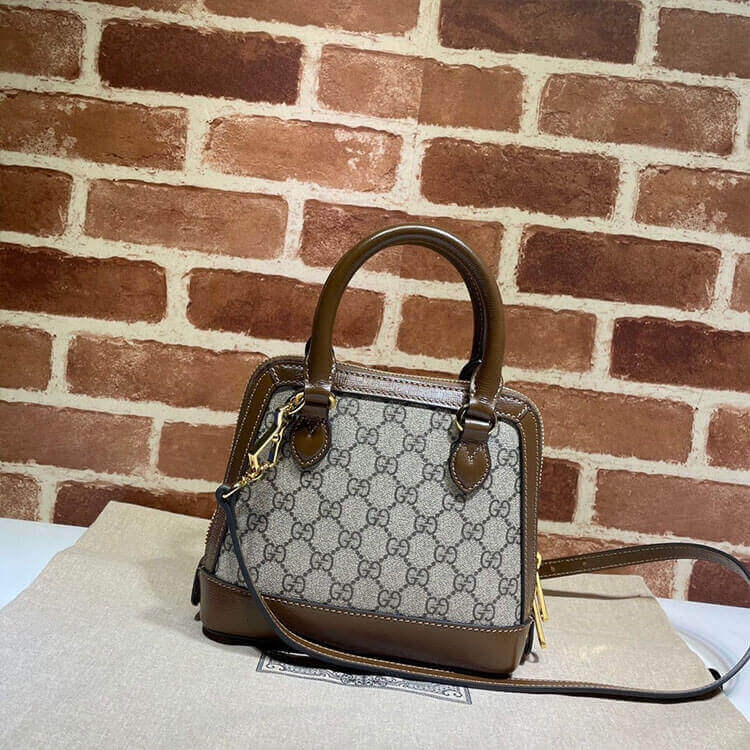 Gucci Horsebit 1955 Mini Top Handle Bag angle 4