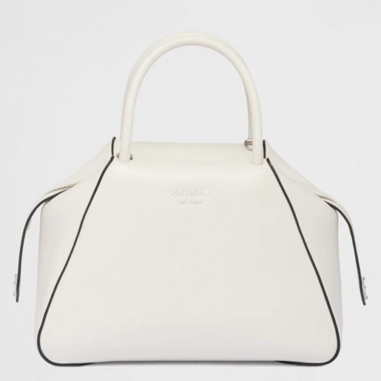 Prada Supernova Small Top Handle Bag Imitation in White