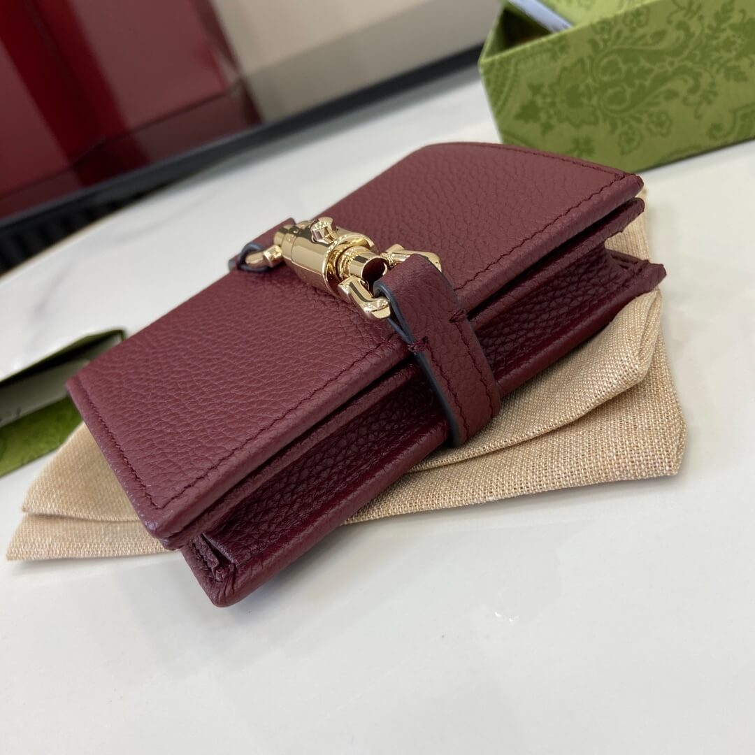Gucci Jackie 1961 Card Holder angle 4