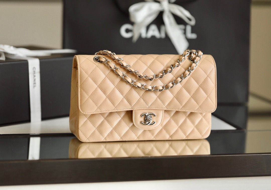 Chanel Medium Classic Flap Bag angle 2
