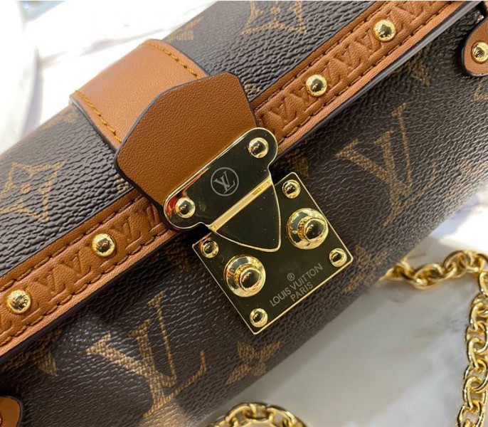 Louis Vuitton Monogram Canvas Papillon Trunk Bag angle 3