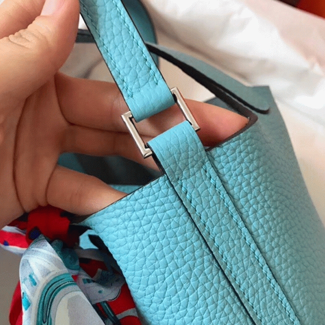 Lagon luxury copy Hermes Picotin Lock 22cm handbag angle 5