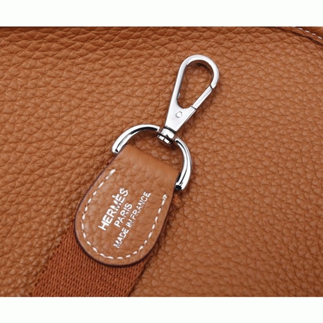 Brown Replica Hermes Evelyne Shoulder Bag angle 2