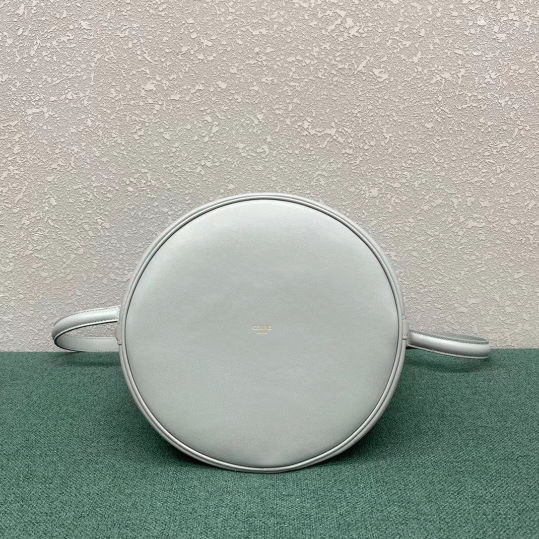 Top Quality Faux Celine Bucket 16 Bag In Mineral Smooth Calfskin angle 2