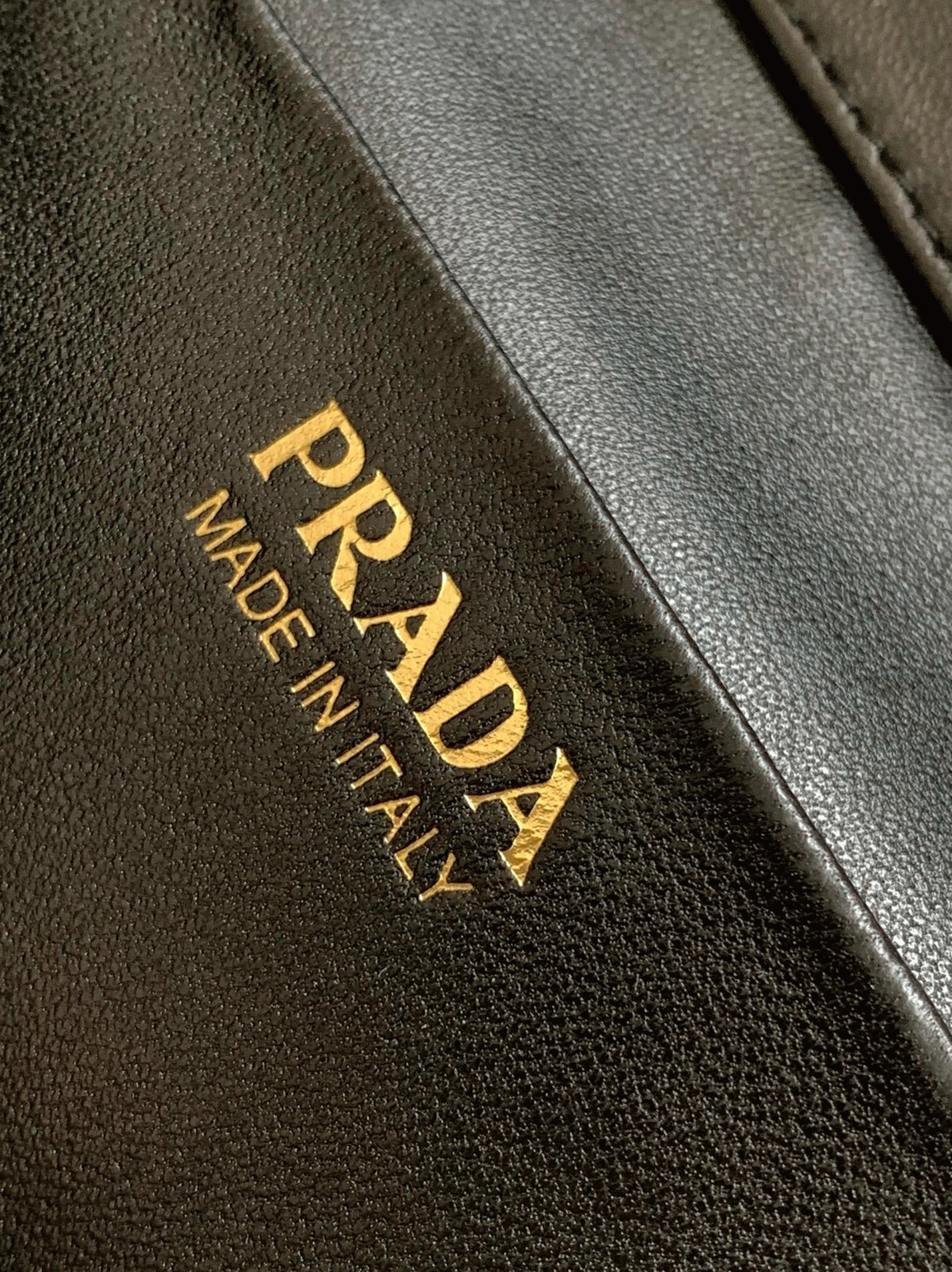 Prada Mini Vanity Bag Replica in Black angle 5