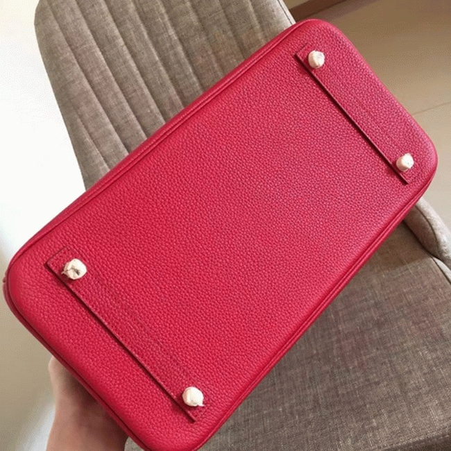 Red Hermes Birkin 35cm Designer Imitation Purse angle 2