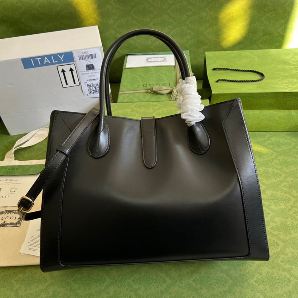 GG Jackie 1961 large tote bag angle 2