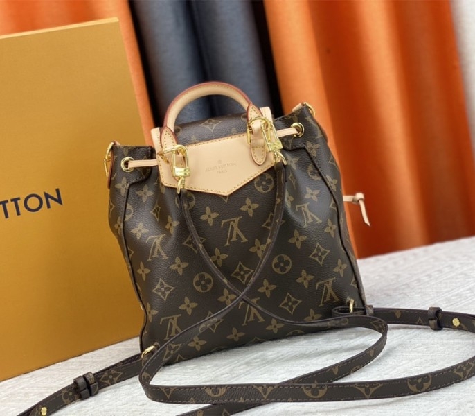 Louis Vuitton Monogram Canvas Excursion PM Backpack angle 4