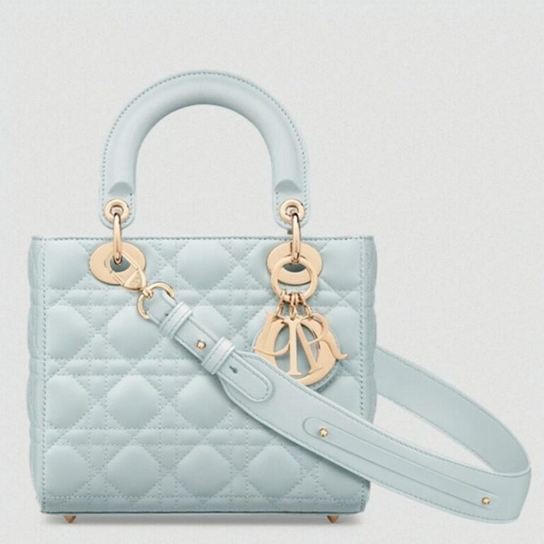 Dior Small Lady Dior My ABCDior Bag Replica in Placid Blue