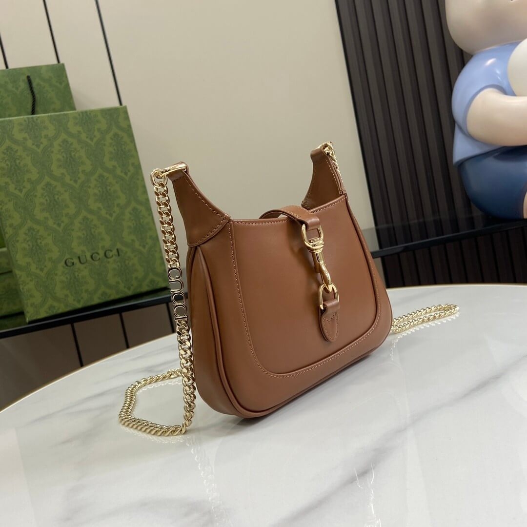 Gucci Jackie Notte Smooth surface Mini Bag
