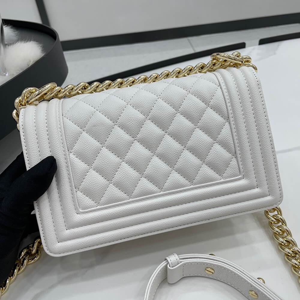SMALL BOY CHANEL HANDBAG angle 2