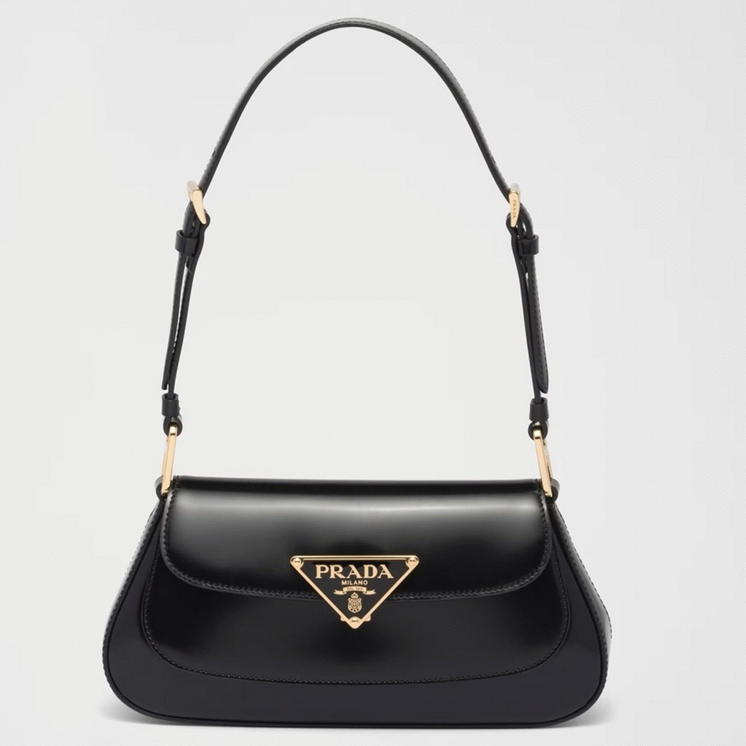 Prada Shoulder Bag Fake in Black