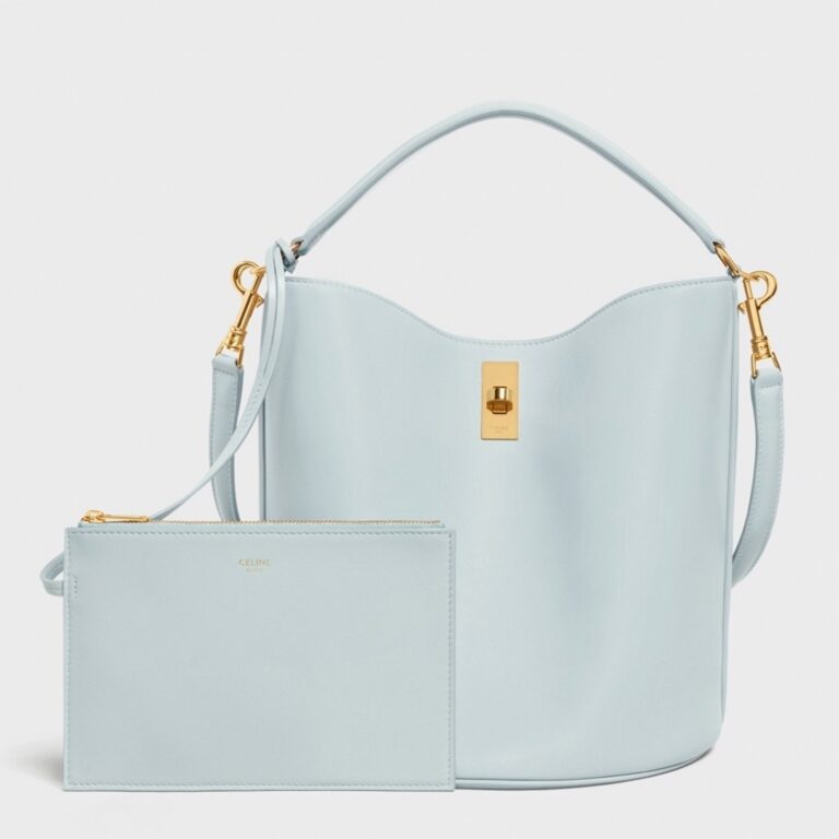 Top Quality Faux Celine Bucket 16 Bag In Mineral Smooth Calfskin