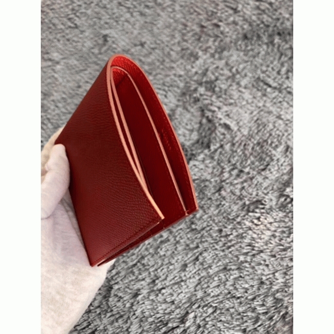 Piment knockoff designer Hermes Copernic compact wallet angle 5