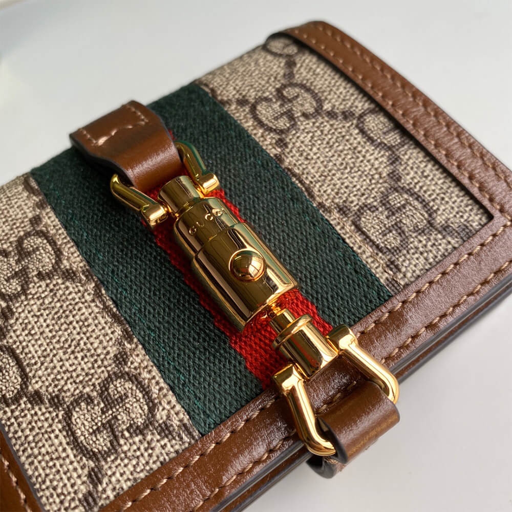 GG Jackie 1961 card case wallet angle 4