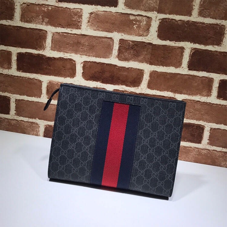 Gucci GG Black Pouch angle 2