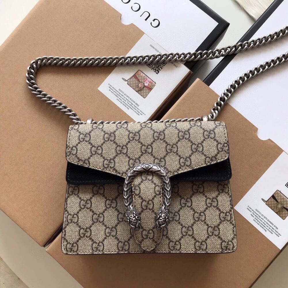 GG Supreme Dionysus shoulder bag angle 2