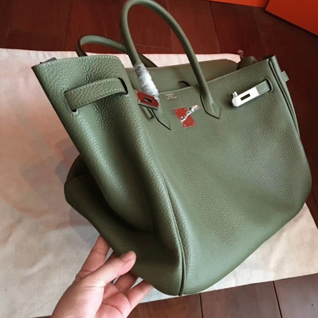 Canopee Color Top Replica Hermes Birkin 40cm Tote angle 5