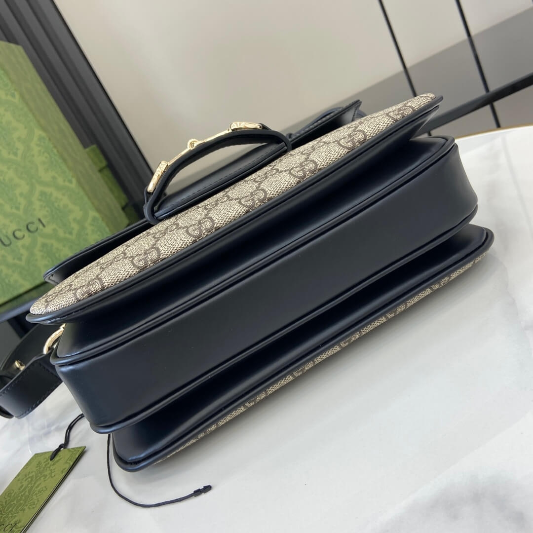 Gucci Horsebit 1955 Soft small shoulder bag angle 2