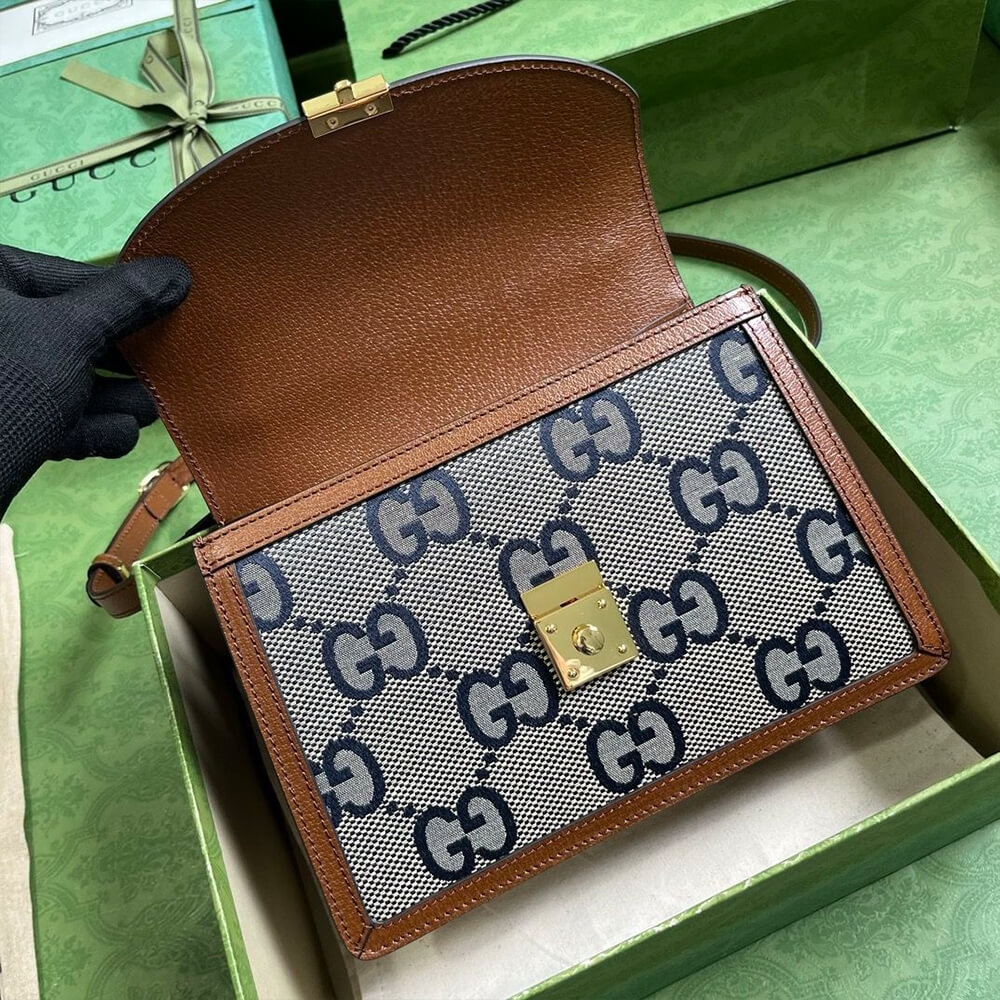 Gucci Ophidia small top handle bag angle 2
