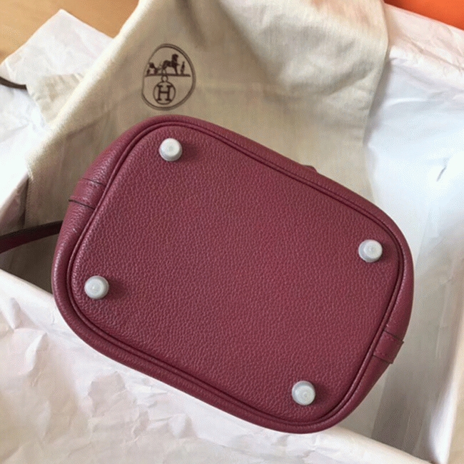 Ruby fake Hermes Picotin Lock 18cm handbag angle 4