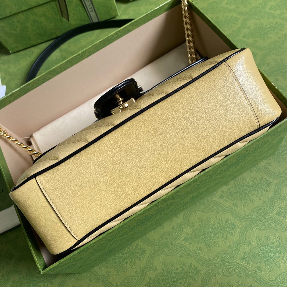 Online Exclusive GG Marmont small bag angle 2